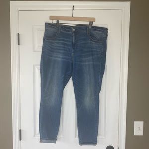 AE High-Rise Jegging Super Stretch size: 20 short